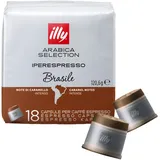 Illy Brasile 18 Kapseln Kaffeekapseln Espresso Arabica