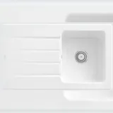 Villeroy & Boch Architectura 50 weiß alpin + Handbetätigung