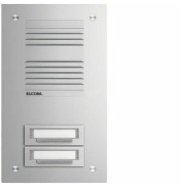 ELCOM Audio-Türstation TUP-2/1 EV1 STABILA silber UP