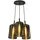 s.luce Cruet 3-flg. 3x17 30 cm Rund/Schwarz