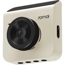 70mai Dash Cam A400 Ivory (Bluetooth, GPS-Empfänger, Eingebautes Display, WLAN, QHD), Dashcam, 145 DEGREE/A400 White