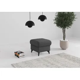 sit&more Polsterhocker Glendale mit Stauraum 58 x 48 x 58 cm Grau