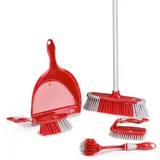 Dirt Devil Reinigungs-Set 6tlg. Rot