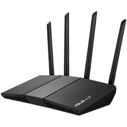ASUS RT-AX57 AX3000 AiMesh Dual Band WLAN kombinierbarer Router (Tethering als 4G und 5G Router-Ersatz, WiFi 6, 1024-QAM