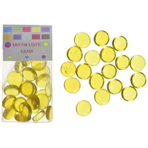 Glorex  Gmbh Glasnuggets 20 mm Gelb Dekosteine & Dekosand