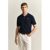 GANT Poloshirt Schwarz XL
