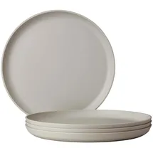 Mepal Essteller Silueta 26 cm rosa/weiß 4er Set