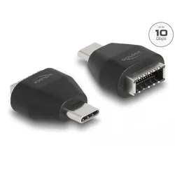 Delock USB-Adapter - 24 pin USB-C (M) zu 20 pin Key A (W)