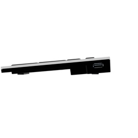 LogicKeyboard Avid Media Composer Slim Line Tastatur DE silber (LKB-MCOM4-AJPU-DE)