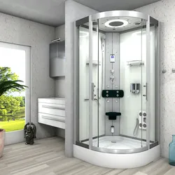 Dampfdusche Duschkabine Sauna Dusche D58-10T2-EC 90x90 cm mit 2K Scheiben Versiegelung
