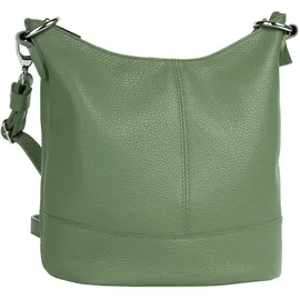 Cluty Umhängetasche Leder Grün