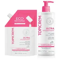 Topicrem UH ULTRA FEUCHTIGKEITSSPENDENDE MILCH + RECHARGA 2 h
