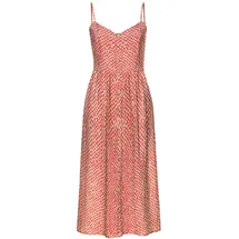 LASCANA Sommerkleid Rot/Creme 36