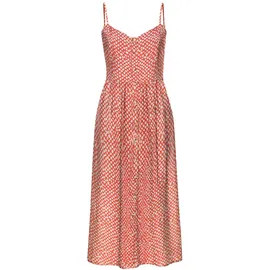 LASCANA Sommerkleid Rot/Creme 36