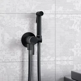 Megabad Profi Collection Paffoni Bidetarmatur schwarz matt