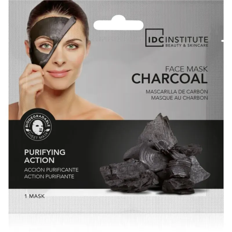 IDC Institute Charcoal Reinigungsmaske für das Gesicht 22 g