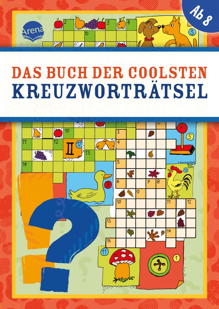 Das Buch Der Coolsten Kreuzworträtsel - Deike  Kartoniert (TB)