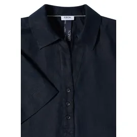 Cecil Blusenkleid Midi Blau M