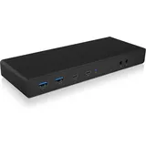 Icy Box IB-DK2245AC + Dockingstation - USB-C 13-in-1 USB 3.0 Type-C Dock mit PD 65W