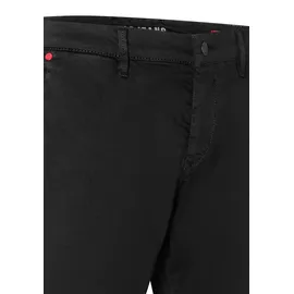 MAC Chinohose "Driver", Herren, Gr. 32, Länge 32, schwarz, Web, Obermaterial: 89% Baumwolle, 8% Polyester, 3% Elasthan, unifarben, figurumspielend knöchellang, Hosen Chinohose, mit Stretch
