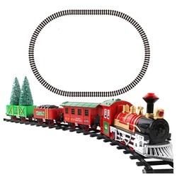 Devenirriche Spielzeug-Eisenbahn Spielzeugeisenbahn-Set fürKlassisches Weihnachtszug Set Spielzeug