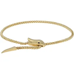 Goldarmband »golden snake«, 65028030-0 Gelbgold 375