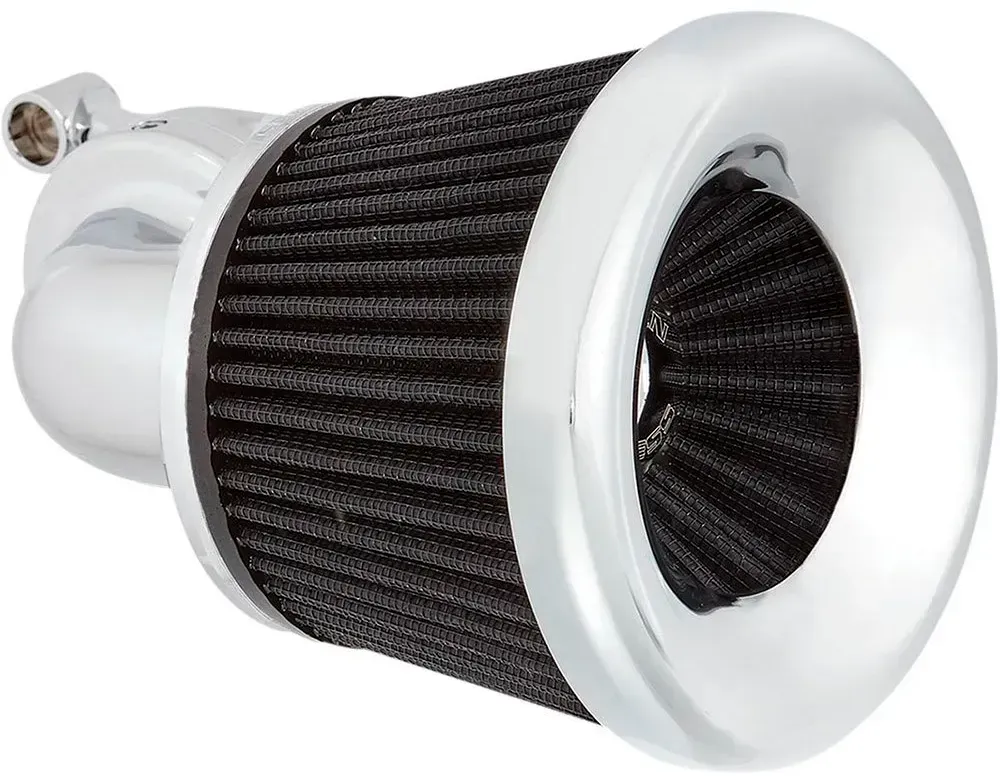 Arlen Ness Velocity 90° Harley Davidson Xl 1200 C 96-20/xl 1200 C Abs 14-20 Luftfilterreiniger - Silver - One Size