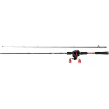 Abu Garcia MAX X Casting Rod and Baitcast Rollen Combo - Raubfischangel-Setup für Hecht, Barsch, Zander