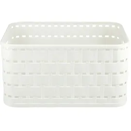 Rotho Aufbewahrungskorb COUNTRY 18 x 14 x 10 cm weiß