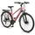 licorne bike gmbh Premium Touring Trekking Bike 28 Zoll RH 48 cm Damen rosa