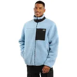 Siroko Azure Fleece Mit Durchgehendem Reißverschluss - Blue / Black - M