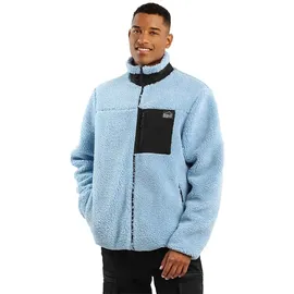 Siroko Azure Fleece Mit Durchgehendem Reißverschluss - Blue / Black - M