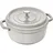 Staub Cocotte 20 cm rund weisser trüffel