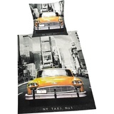 Herding Young Collection New York Taxi No. 1 Linon (135x200+80x80cm)