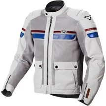 Macna Fluent Motorrad Textiljacke, grau, Größe M