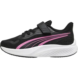 Puma Pounce Lite Kinder Black/Posie Pink/White 28
