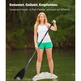 Nemaxx Carbon Speed SUP Paddel 3-teilig 702 g schwarz