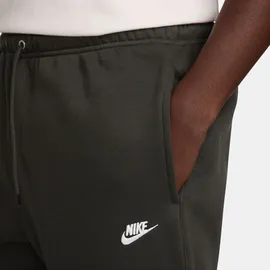 Nike Club Jogginghose Sequoia/White M