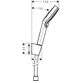 Hansgrohe Crometta Vario EcoSmart weiß/chrom 26693400
