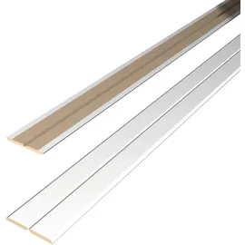 EGGER Faltleiste Decowall FL201 weiß 2 St. 240 x 22 x 2,2 cm