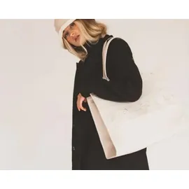 hey marly Signature Bag Shopper Leder/Canvas Beige