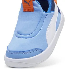 Puma Courtflex V3 Ease In Team Light Blue / White / Club Navy 20