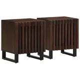 vidaXL Nachtschrank 40 x 34 x 46 cm Braun