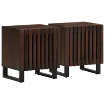 vidaXL Nachtschrank 40 x 34 x 46 cm Braun