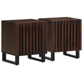 vidaXL Nachtschrank 40 x 34 x 46 cm Braun