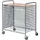Kongamek Trockenwagen in grau 950x600x1120mm mit 15 Böden