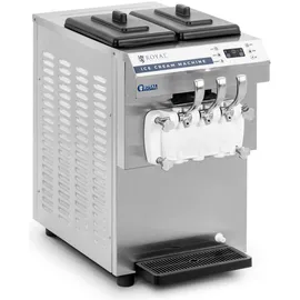 Royal Catering Softeismaschine Schwarz 16 l