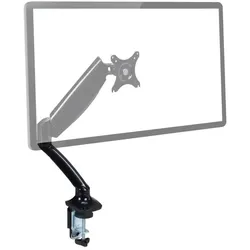 Relaxdays Monitor Halterung Tisch Schwarz