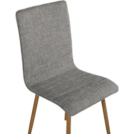 Livetastic Stuhl-Set 41 x 92 x 52 cm grau