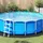 vidaXL Runde Poolabdeckung schwarz Ø 366 cm